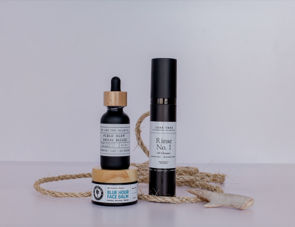 The Night Work Kit | Men's Tallow Face Care Set